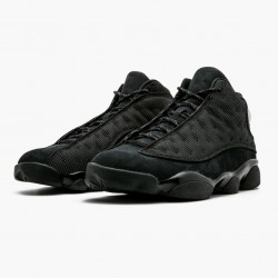 Men's Nike Jordan 13 Retro Black Cat Black Jordan Shoes