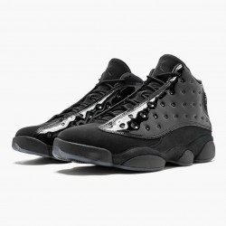 Men's Nike Jordan 13 Retro Cap and Gown Black Jordan Shoes