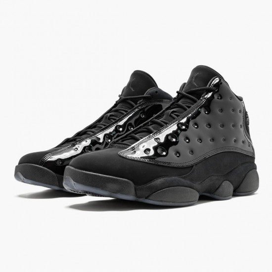 Mens Nike Jordan 13 Retro Cap and Gown Black Jordan Shoes