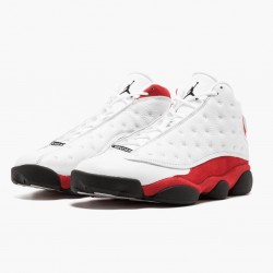Men's Nike Jordan 13 Retro Chicago 2017 White/Black/Team Red Jordan Shoes