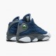 Womens/Mens Nike Jordan 13 Retro Flint Navy/Flint Grey/White Universi Jordan Shoes