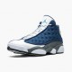 Womens/Mens Nike Jordan 13 Retro Flint Navy/Flint Grey/White Universi Jordan Shoes