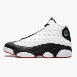 Men's Nike Jordan 13 Retro He Got Game White/Black/True Red Jordan Shoes