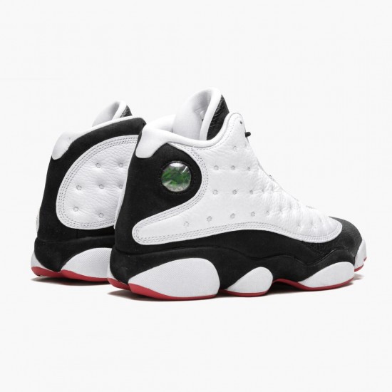 Mens Nike Jordan 13 Retro He Got Game White/Black/True Red Jordan Shoes