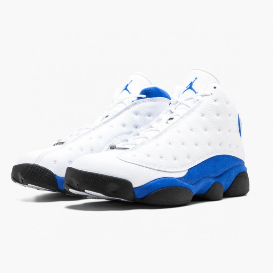 Mens Nike Jordan 13 Retro Hyper Royal White/Hyper Royal/Black Jordan Shoes