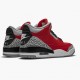 Mens Nike Jordan 3 Retro Fire Red Cement Varsity Red Jordan Shoes