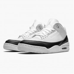 Women's/Men's Nike Jordan 3 Retro Fragment White/Black White Jordan Shoes