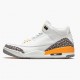 Womens/Mens Nike Jordan 3 Retro Laser Orange White/Laser Orange-Cement Grey Jordan Shoes