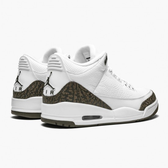 Womens/Mens Nike Jordan 3 Retro Mocha White/Chrome/Dark Mocha Jordan Shoes