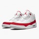 Mens Nike Jordan 3 Retro Tinker White/University Red Neutral G Jordan Shoes