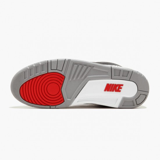 Mens Nike Jordan 3 Retro Og Black/Cement Black/Fire Red/Cement Grey Jordan Shoes