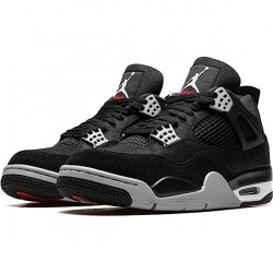 Men's Nike Jordan 4 Retro Cactus Jack University Blue/Black Suede Jordan Shoes