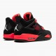 Womens/Mens Nike Jordan 4 Retro Red Thunder Black/Multi-Color/Multi-Color/Crimson Jordan Shoes