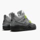 Mens Nike Jordan 4 Retro SE 95 Neon Cool Grey/Volt Wolf Grey Anthr Jordan Shoes
