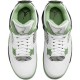 Mens Nike Jordan 4 Retro White Oil Green Dark Ash White/Seafoam/Dark Ash/Neutral Grey Jordan Shoes