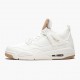 Mens Levis x Nike Jordan 4 Denim White Jordan Shoes