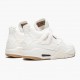 Mens Levis x Nike Jordan 4 Denim White Jordan Shoes