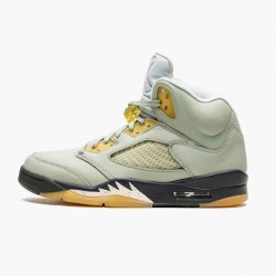 Women's/Men's Nike Jordan 5 Jade Horizon Light Silver Anthracite Pink Glaze Jade Horizon/Light Silver/Anthracite/Pink Glaze Jordan Shoes
