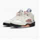 Womens/Mens Nike Jordan 5 Retro International Flight Sail/Racer Blue-Cone Black Jordan Shoes