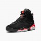 Mens Nike Jordan 6 Retro Black Infrared Black/Infrared Black Jordan Shoes