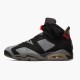 Womens/Mens Nike Jordan 6 Retro PSG Paris Saint Germain Iron Grey/Infrared 23 Black/Black Jordan Shoes