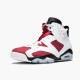 Womens/Mens Nike Jordan 6 Retro Carmine White/Carmine Black/Black Jordan Shoes