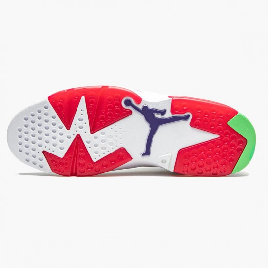 Womens/Mens Nike Jordan 6 Retro Hare Neutral Grey/White True Red Bl Jordan Shoes