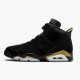 Mens Nike Jordan 6 Retro DMP 2020 Black Metallic Gold Black/Metallic Gold Jordan Shoes