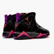 Womens/Mens Nike Jordan 7 Retro Black Patent Black/Anthracite Smoke Grey Br Jordan Shoes