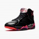 Womens/Mens Nike Jordan 7 Retro Black Patent Black/Anthracite Smoke Grey Br Jordan Shoes