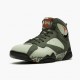 Womens/Mens Nike Jordan 7 Retro Patta Icicle Icicle/Sequoia-River Rock-Light Crimson Jordan Shoes