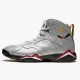 Mens Nike Jordan 7 Retro Reflections of A Champion Reflect Silver/Cardinal Red Bl Jordan Shoes