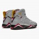 Mens Nike Jordan 7 Retro Reflections of A Champion Reflect Silver/Cardinal Red Bl Jordan Shoes