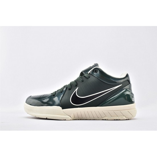 Nike Kobe 4 Black Mamba Mens Milwaukee Bucks Green Sneakers Shoes CQ3869 301