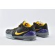 Nike Kobe 4 Black Mamba Mens Purple Black Yellow Sneakers Shoes AV6339 002