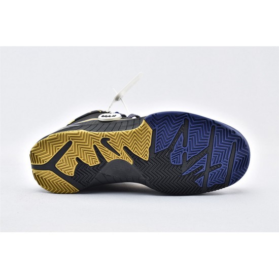 Nike Kobe 4 Black Mamba NBA NBA Final MVP Away Black Blue Gold Basketball Shoes Mens 354187 001