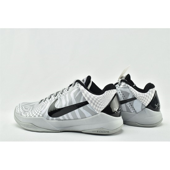 Nike Kobe 5 Black Mamba Mens Protro Gray Black Basektball Shoes CD4991 003