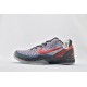 Nike Kobe 6 Black Mamba Dark Grey Daring Red Chlorine Blue Basketball Shoes DD2305 003