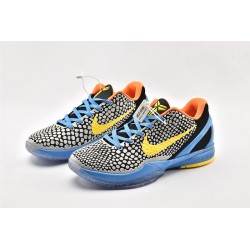 Nike Kobe 6 Black Mamba Glass Blue Helicopter All Star Mens Basketball Shoes 429659 005 