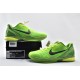 Nike Kobe 6 Black Mamba Grinch Green Apple Volt Crimson Black Mens Basketball Shoes CW2190 300