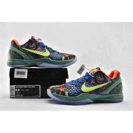 Nike Kobe 6 Black Mamba Prelude Pack All Star MVP Cannon Volt Men Basketball Shoes 640220 001