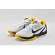 Nike Kobe 6 Black Mamba White Del Sol Basketball Shoes Mens CW2190 100