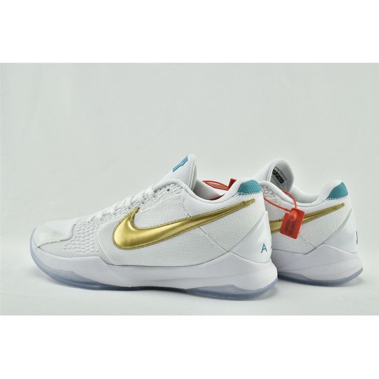 Nike Kobe 7 Black Mamba USA Team White Basketball Shoes Mens DB5551 900