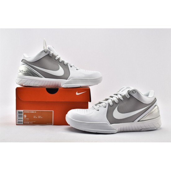 Nike Zoom Kobe 4 Metallic For Sale Mens Basketball Shoes 344335 111