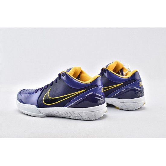 Nike Zoom Kobe 4 Protro Lakers Court Purple Yellow Bryant Sneakers Shoes Mens Basketball Shoes CQ3869 500