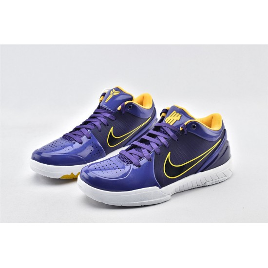 Nike Zoom Kobe 4 Protro Lakers Court Purple Yellow Bryant Sneakers Shoes Mens Basketball Shoes CQ3869 500