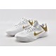 Nike Zoom Kobe 5 Big Stage Home Summit Gold White Metallic White Mtllc Mens Basketball Shoes 386429 108