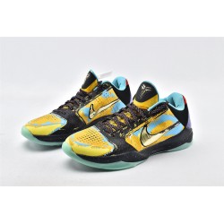 Nike Zoom Kobe 5 Prelude Finals MVP Royal Blue Yellow Gold Basketball Shoes Mens 639691 700 