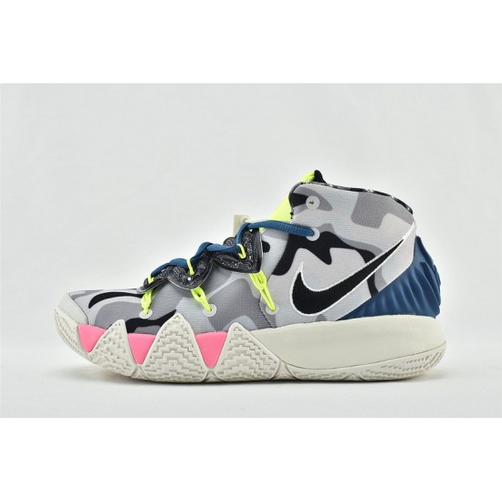 Nike Kybrid S2 EP Grey Camo Blue Pink Volt Kyrie Irving Basketball Mens CT1971 005