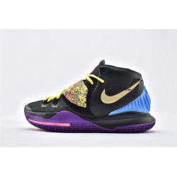 Nike Kyrie 6 CNY EP Chinese New Year Black Laser Blue Pink Gold Basketball Shoes Mens CD5029 001 